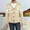 Champagne_008, variant on Domuza Men Cardigan Sweater Shawl Collar Button Down Casual Long Sleeve Cable Knit Sweaters Fall Winter Stylish Regular Fit Comfy Soft Outwear Champagne XL
