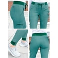 thumbnail image 4 of Adar Pro Scrubs For Women - Ultimate Yoga Jogger Scrub Pants, 4 of 7