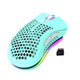 thumbnail image 1 of ziyahihome Souris de Jeu Sans Fil Creuse Réglable Rechargeable Accessoire Informatique avec Lumière RGB, 1 of 7
