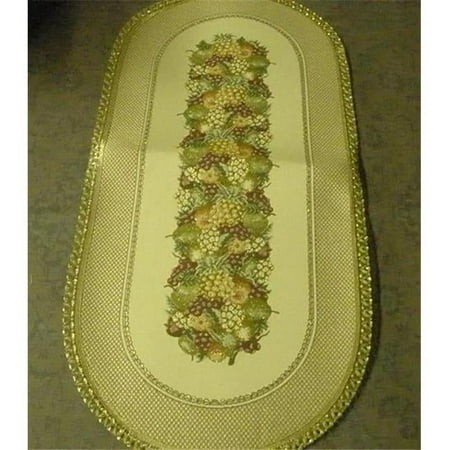 

Tapestry Trading SE1454 14 x 54 in. Begium Table Runner Sierra Fruits