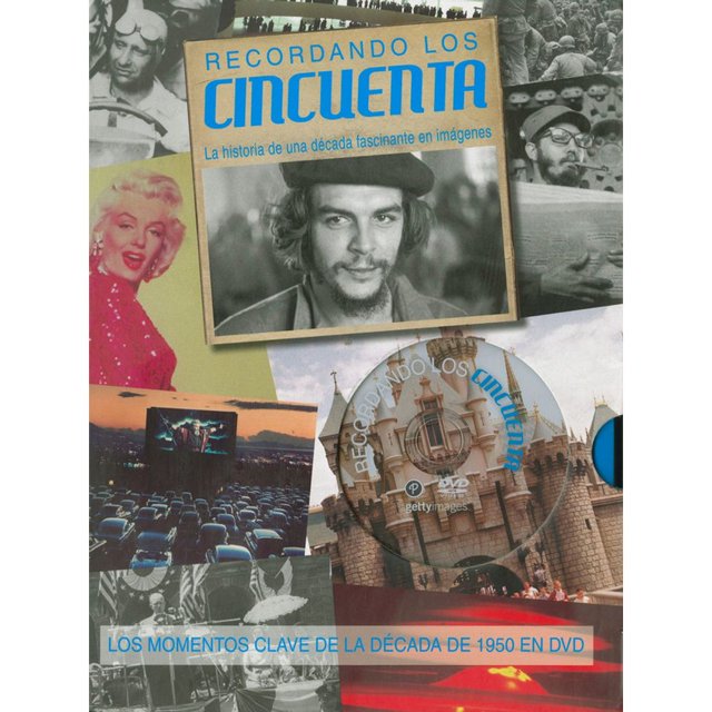 Libro Recordando Los Cincuenta: La Historia De Una Decada Fascinante En Imagenes (incluye Dvd) Tapa Dura, Autor Raquel Valle, Editorial Parragon