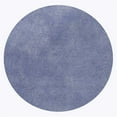 thumbnail image 1 of HomeRoots 349787 8 ft. Round Polyester Purple Area Rug, 1 of 1