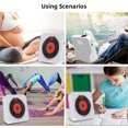 thumbnail image 3 of BT5.1 CD Player Portable Music Player Desktop CD Runner with Dustproof Cover, 3 of 8