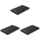 thumbnail image 1 of Disco duro externo de 2,5 pulgadas, 1 TB, metal, para Macbook, tableta, computadora, negro, 1 of 5