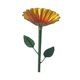 thumbnail image 5 of Baño de aves de alimentación de aves de hierro Gran capacidad de recarga fácil de limpiar accesorios de decoración de jardín de jardín para al aire Amarillo, 5 of 8
