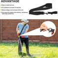 thumbnail image 3 of 2 Bretelles Rglables Pour Tondeuse Gazon (noir) - Harnais Pour Tondeuse Gazon, Ceinture En Nylon Durable, Tondeuse Km Pour Le Jardinage, 3 of 4