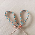 Handmade Weaving Process Of Hair Binding Straps For Swimming And Diving
