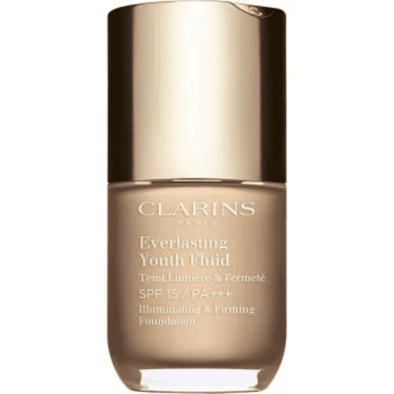 CLARINS 1 OZ EVERLASTING YOUTH FLUID FOUNDATION #110 HONEY