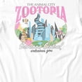 thumbnail image 3 of Disney Zootopia Animal City Savanna Central Men's T Shirt (White, S-XXXL), 3 of 4