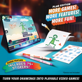 thumbnail image 3 of PIXICADE! - PLUS - Draw Your Own Video Game Creator Kit for Kids Ages 6+ – Turn Hand-Drawn Art into Playable Games, 3 of 6