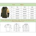 thumbnail image 4 of Zylarhe Men's Autumn Slim Casual Patchwork Hooded Long Sleeve Sweatershirts Top Blouse Skeleton Hoodie, 4 of 4