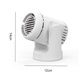 thumbnail image 3 of Calentador De Coche Ventilador de calefacción eléctrica Calentador de parabrisas de coche de calentamiento rápido Accesorios para automóviles (Blanco), 3 of 5