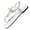 White, variant on YgkuHd Women's Casual Flat Sandals Thong Style Sparkling Rhinestone Butterfly Embellishment Elastic Ankle Strap White,9