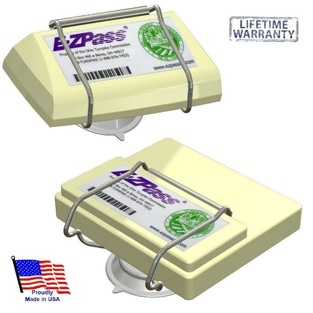Jl Safety Ez Pass Port Indestructible Holder Fits Mini And Old Size Ez Pass Not The Flex Or Hov Switch Models I Pass I Zoom Palpass Hard Case And Fastrak Transponders