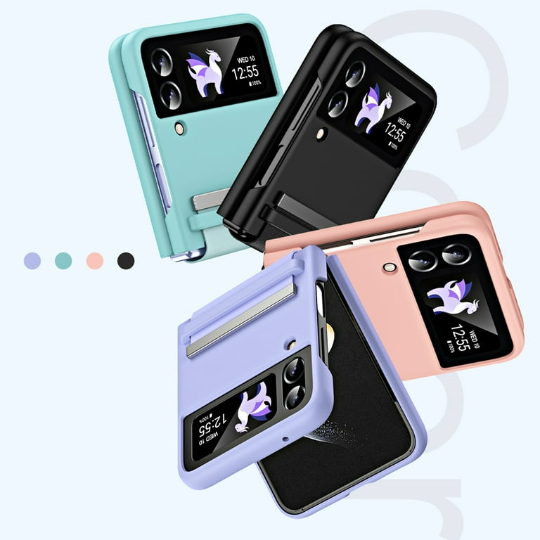 TECH CIRCLE for Samsung Galaxy Z Flip 4 Case with Hinge Protection