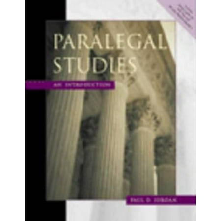 Pre-Owned Paralegal Studies: An Introduction (Paralegal Series) Paperback