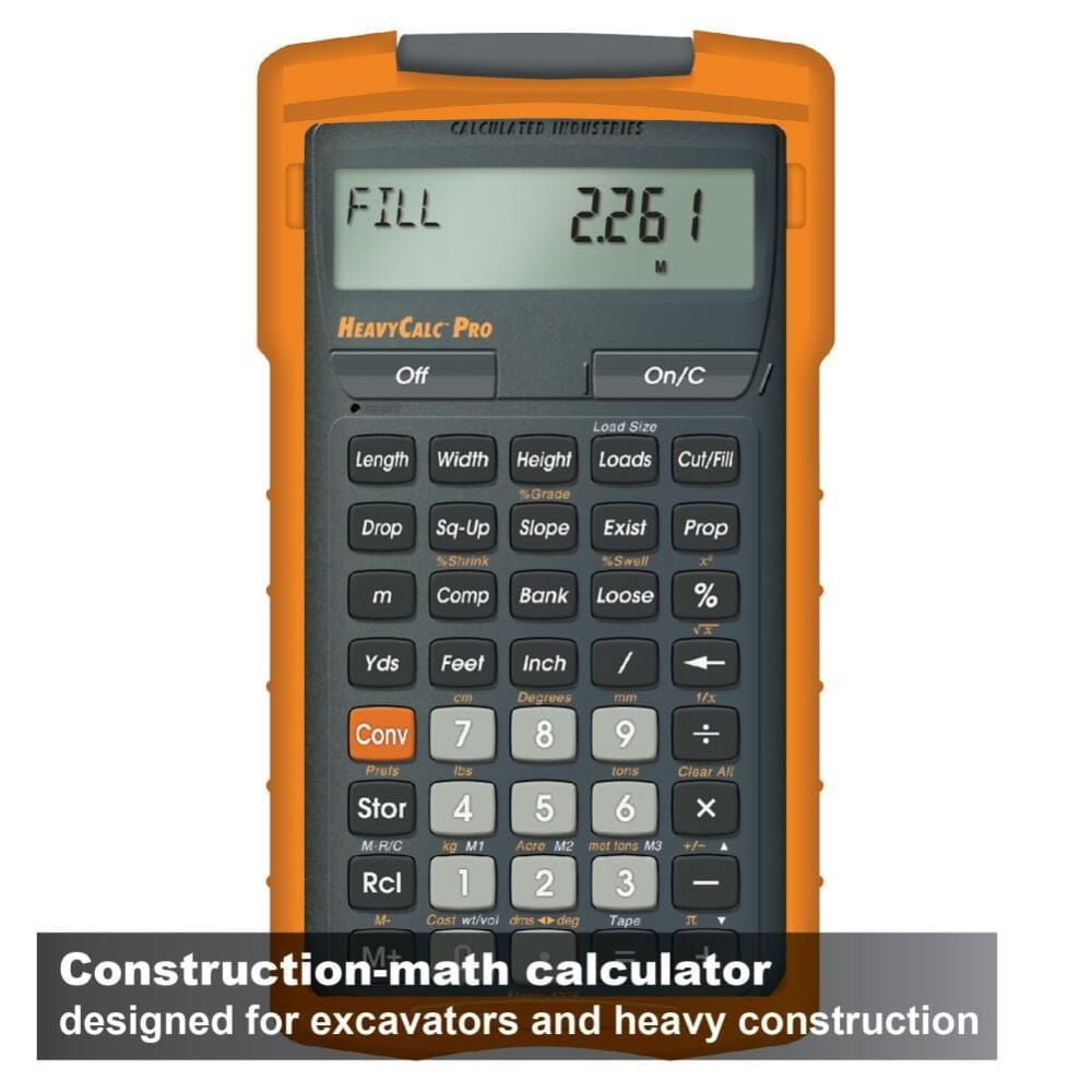 Calculated Industries Heavy Construction Math Calculator