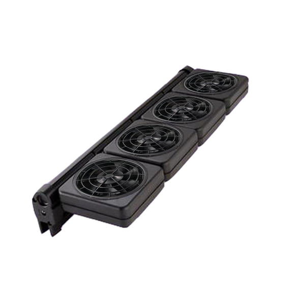 3 Head Aquarium Cooling Fan 12V Water Chiller With 100-240V Adapter For Fish Tank Temperature Regulation