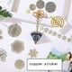 thumbnail image 3 of 40Pieces Stickers Geometry Orgone Pyramid Sticker Energy Tower Material, 3 of 5