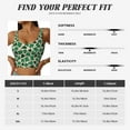 thumbnail image 5 of Balery Happy St. Patrick's Day Pattern Racerback Sports Bras for Women - Padded Seamless High Impact Support for Yoga Gym Workout Fitness-Medium, 5 of 8