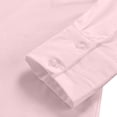 thumbnail image 3 of APEXFWDT Women's Oversized Boyfriend Shirt Casual Button Down Loose Long Sleeve Shirt Mini Dresses Tunic Top,XL,Pink, 3 of 6
