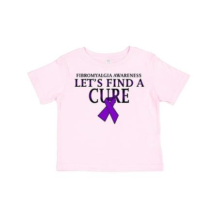 

Inktastic Fibromyalgia Awareness Let s Find a Cure with Purple Ribbon Gift Toddler Boy or Toddler Girl T-Shirt