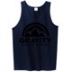thumbnail image 1 of Camiseta sin mangas Gravity Outdoor Co. Ultra Cotton Logo negro Navy L, 1 of 1