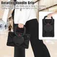 thumbnail image 6 of XYX Case for Lenovo Tab M10 Plus 3rd Gen 10.6 Inch 2022 (Model:TB-125F/TB-128F), 360 Degree Rotating Hand Grip Shockproof Cover with Shoulder Strap, Black, 6 of 7