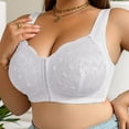 thumbnail image 5 of Versatile Front Closure Strapless Bra Everyday Comfort & Casual Wear; Supportive Wire-Free Ideal Push-Up For Smooth Invisible Look(White-I,105C), 5 of 5