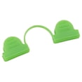 thumbnail image 4 of 100PCS Greenhouse Arch Frame Double Head Plastic Clip Heating Press Film Clip Clamp 4mm, 4 of 12