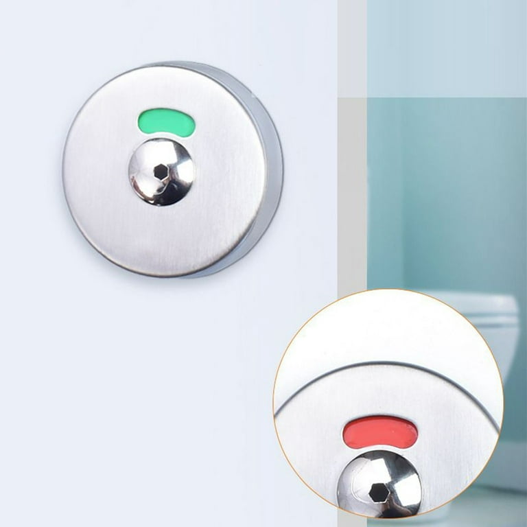 Toilet Door Locks with Vacant Engaged Indicator