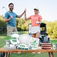 thumbnail image 4 of Golf 30th Birthday Party Decorations, 100Pcs Let's Par-Tee Disposable Golf Plates and Napkins Tableware Kit for Sports Theme 30th Birthday Party Favors, Golf Party Supplies, 4 of 6