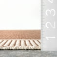 thumbnail image 3 of nuLOOM Gris Contemporary Indoor/Outdoor Area Rug, 8' x 10', Brown, 3 of 9