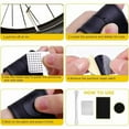 XUWSSF Bike Tire Puncture Repair Kits, 18pcs Bike Tire Patch Kits for