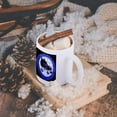 thumbnail image 5 of 3dRose, Derby Chicks Roll With It Blue and Black with Black Roller Skate, 15oz Mug, 5 of 7
