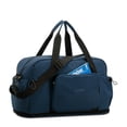 thumbnail image 2 of URSOFINE Nylon Duffle Bag, Lightweight Foldable Expandable Gym Bag with Wet Pocket & Luggage Sleeve, Large Capacity Carry On Travel Bag for Men Women, Ideal for Fitness Camping Weekend Getaways Blue, 2 of 7