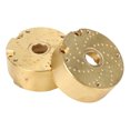 thumbnail image 2 of IWMango Axle Door Gear Cover Brass T4 Counterweight Balance Weight for TRAXXAS TRX4 RC Crawler, 2 of 10