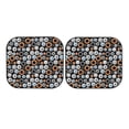 thumbnail image 7 of Daiia Colorful Screws 2PCS Car Windshield Sun Shade, Foldable Sun Shield for Car Front Window, Auto Sun Blocker Visor Protector Universal for Truck SUV Pickup-Medium, 7 of 7