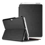 ProCase Protective Case for 10.5 Inch Surface Go 3 2021 / Surface Go 2 2020/10 Inch Surface Go 2018, Slim Light Smart Cover Stand Hard Shell, Compatible with Surface Type Cover -Black