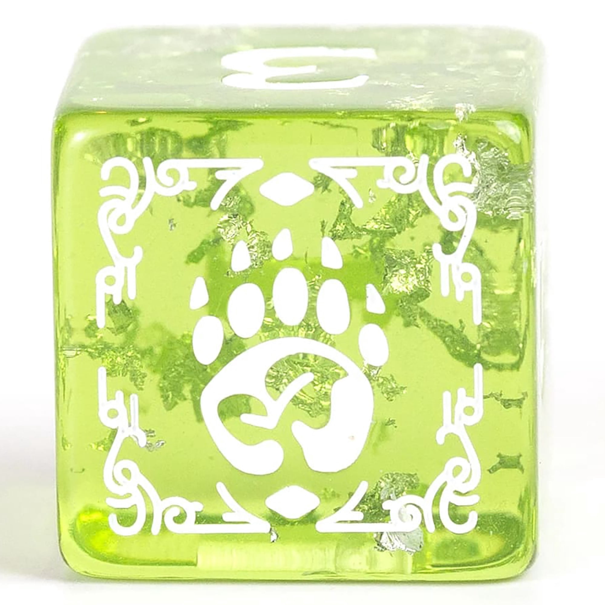Dungeons & Dragons: D&D Adventure Dice: Druid - Green - 15pc RPG Die Set, Class Symbols, Roleplaying Game Accessory, Sirius Dice, Officially Licensed