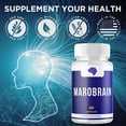 thumbnail image 5 of Marobrain Advanced Formula Brain Support Pills Maximum Strength Supplement Maro Brain 60 Capsules, 5 of 9