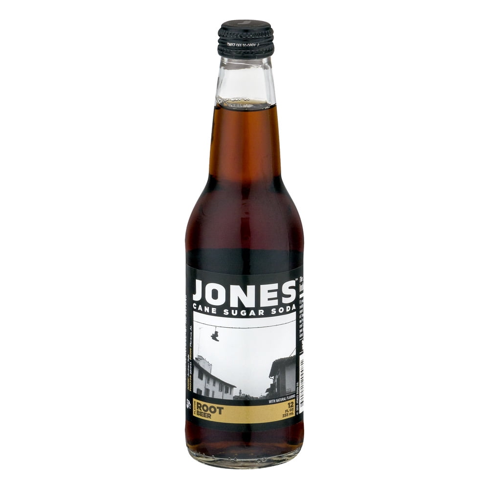 Jones CaffeineFree Root Beer, 12 Fl. Oz.