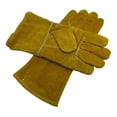 thumbnail image 1 of Guantes de soldadura DYNWAVEMX 14 pulgadas resistentes al calor para Mig Tig horno camping Estufa Chimenea, 1 of 8