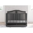 thumbnail image 2 of Graco Solano 5-in-1 Convertible Baby Crib with Drawer, Gray, 2 of 14
