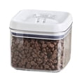 thumbnail image 4 of Ensemble de 4 Grands Contenants Carrés de Rangement pour Aliments, Contenants de Rangement en Plastique avec Couvercles, 4 of 6