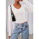thumbnail image 4 of Remera PRETTYGARDEN Otoño 2025 Crop Top Ajustado Blanco M, 4 of 8
