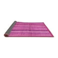 thumbnail image 2 of Ahgly Company Indoor Rectangle Abstract Pink Modern Area Rugs, 5' x 7', 2 of 4