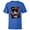 Royal, variant on Dawn of the Planet of the Apes Biohazard Pandemic Ape Skull - Short Sleeve T-Shirt for Kids - Customized-White