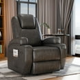 thumbnail image 3 of Homall Power Lift Recliner Chair  Leathaire for Elderly with Massage , Black, 3 of 8
