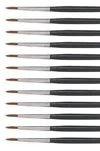 long wooden handle 12 Long flat synthetic